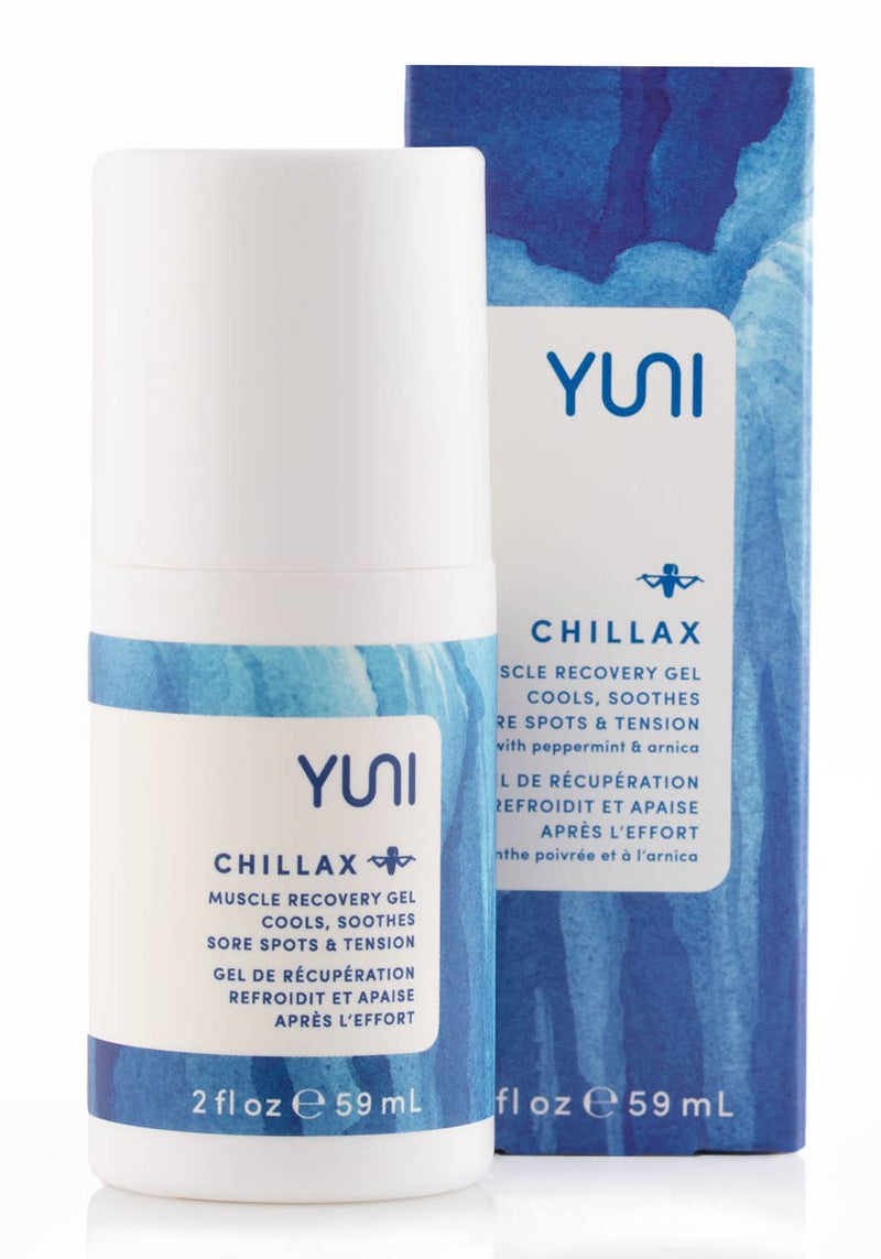 YUNI Chillax Muscle Recovery Gel 2 oz Roller Ball