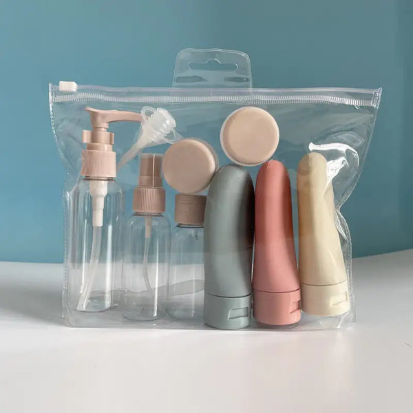 Refillable Travel Toiletry Case