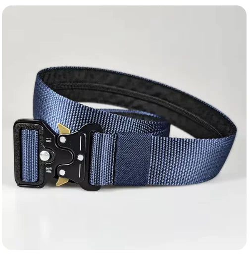 Anti-Theft Travel Belt with Hidden Wallet