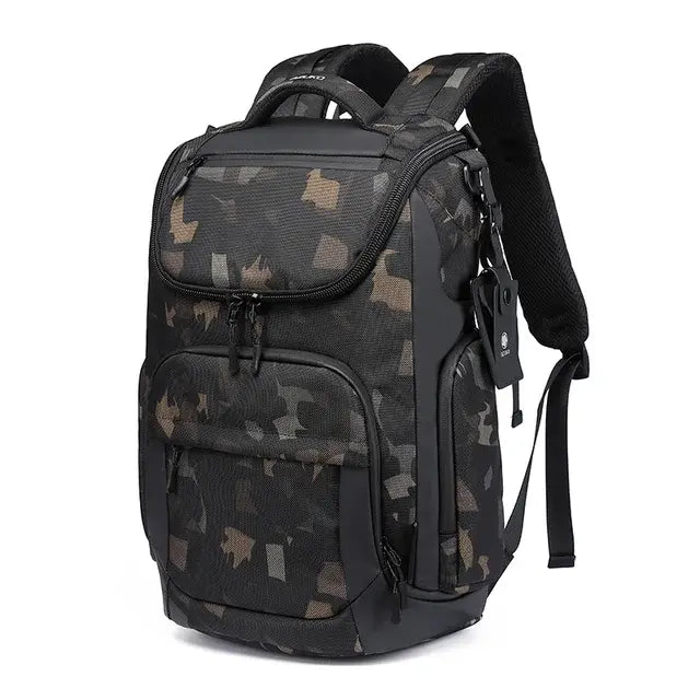 Men's Multifunction Waterproof Laptop Backpack