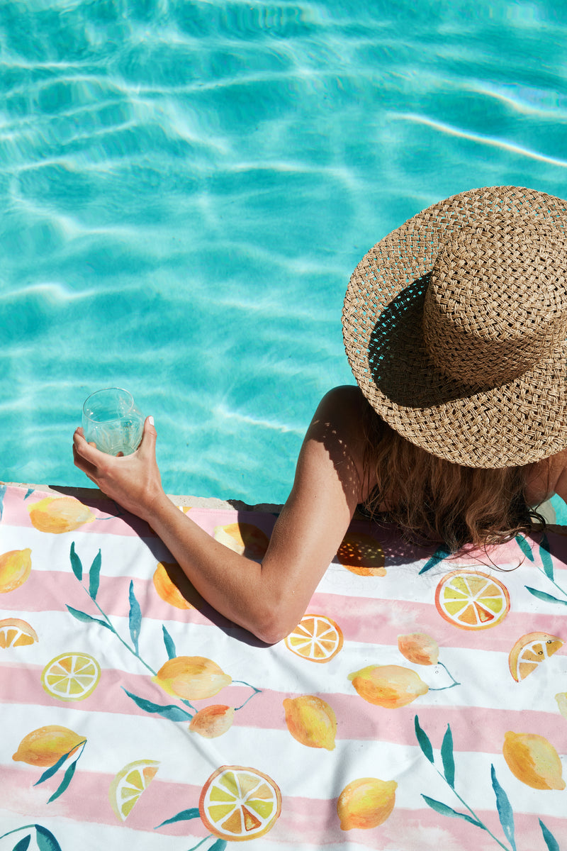 Recycled Beach Towel Made from Plastic Bottles | Lemons (Australia)