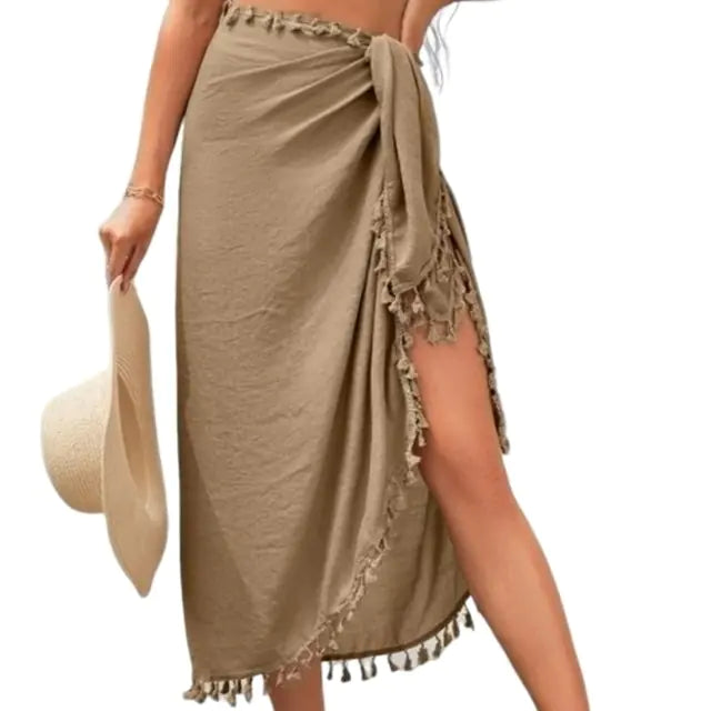 Womens Long Beach Cover Sarong | Croatia