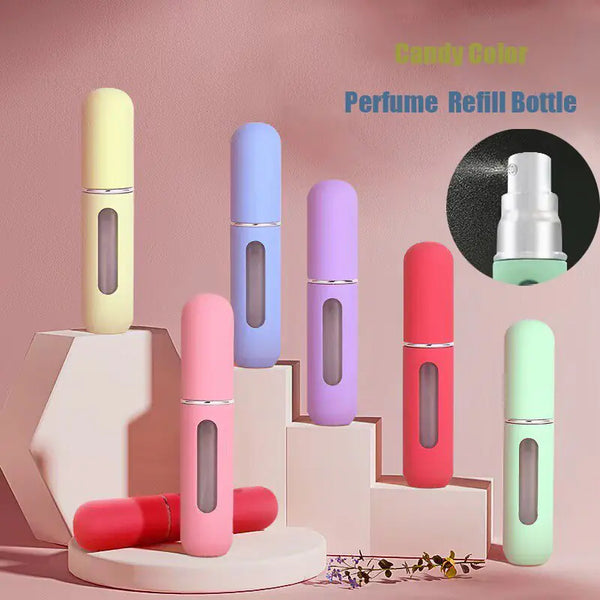 Mini Perfume Bottle With Portable Bottom Refill For Travel