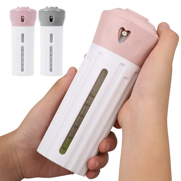 Travel Liquids Dispenser 4-In-1 Bottle