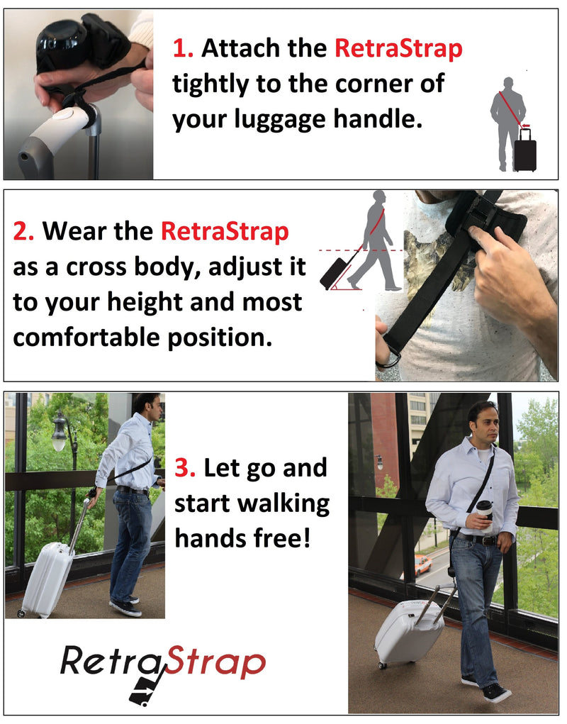 RetraStrap: GO Hands Free with your luggage!